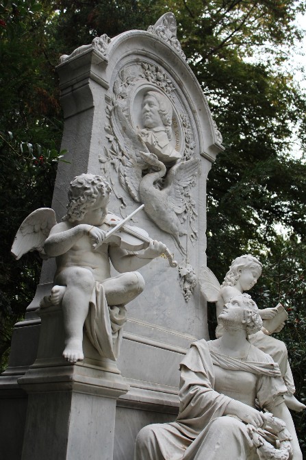 Robert und Clara Schumann - Grabmal in Bonn